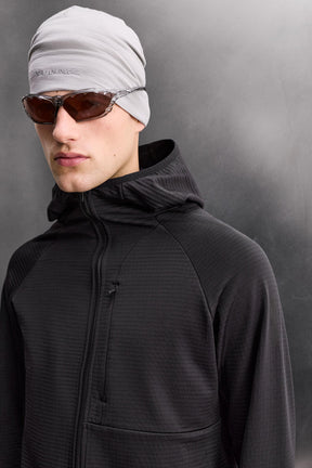 Hybridjacke mit Kapuze