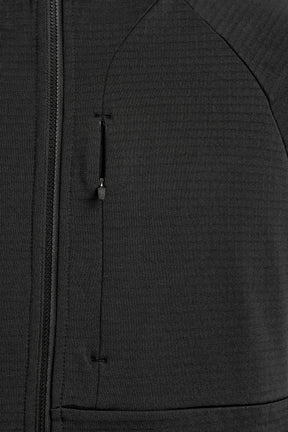 Hybridjacke mit Kapuze