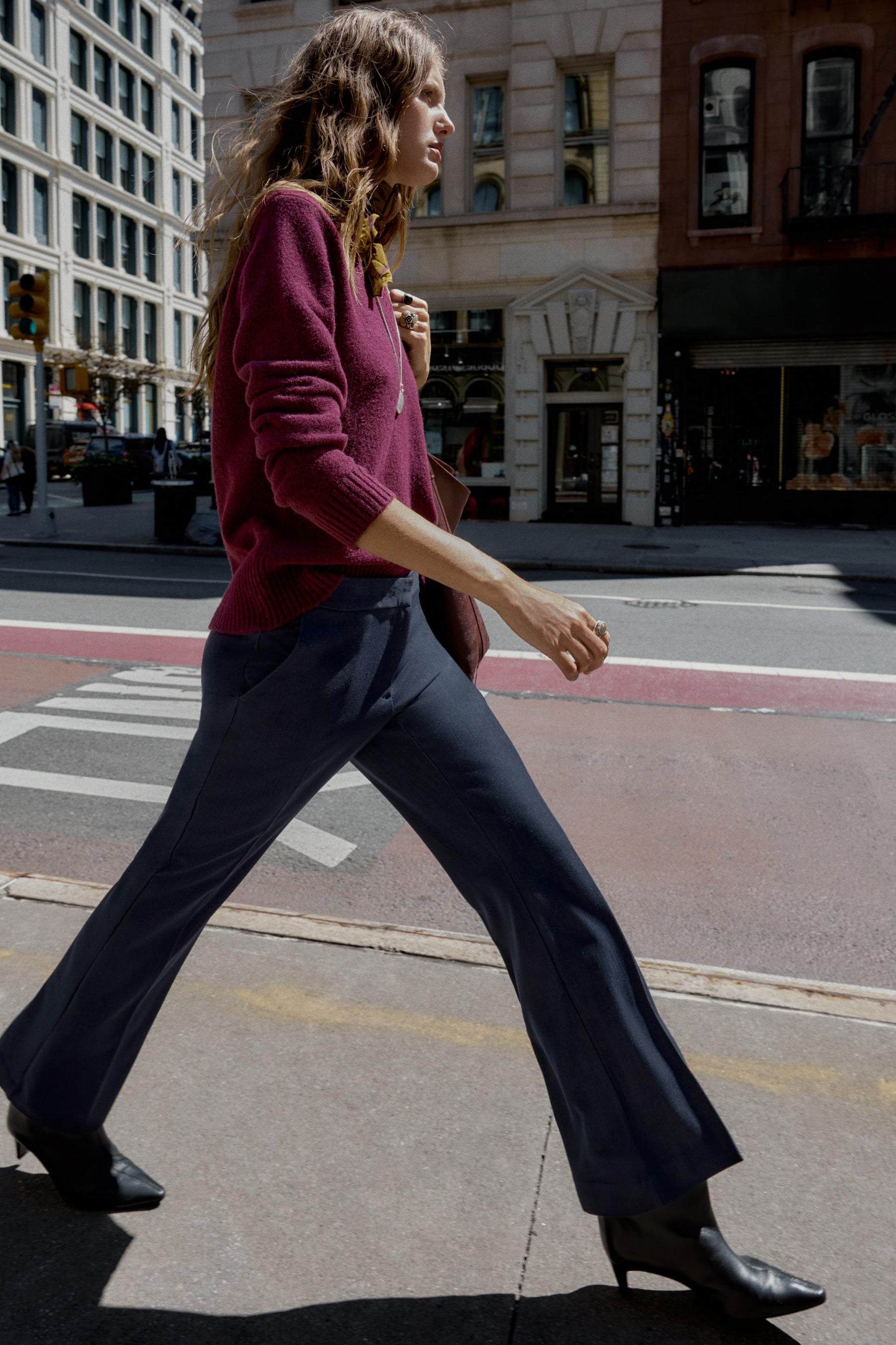 Hose mit geradem Bein