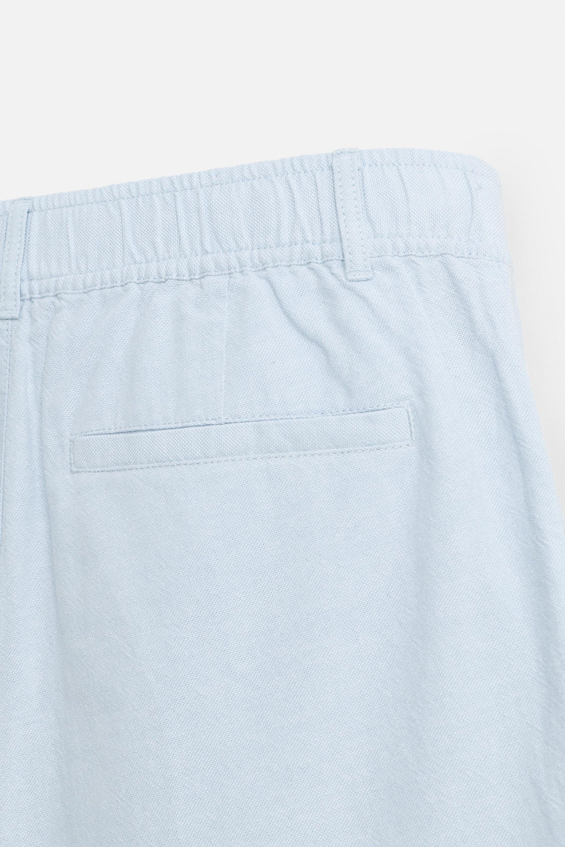COTTON/LINEN BERMUDA SHORTS - Image 9