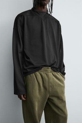 HOCKEY TEXTURED T-SHIRT - Image 5