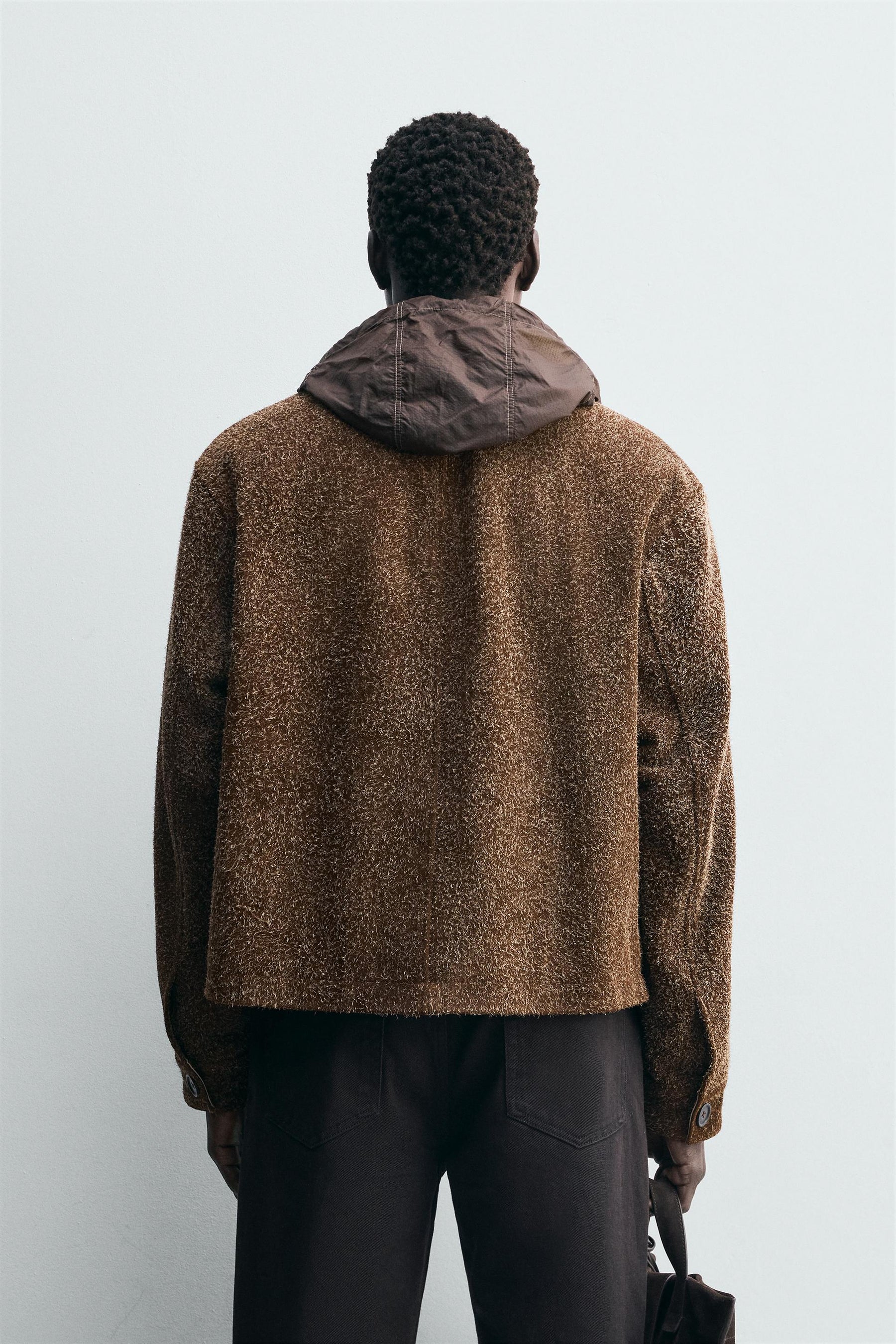 BRUSHED SUEDE LEATHER JACKET - Image 3