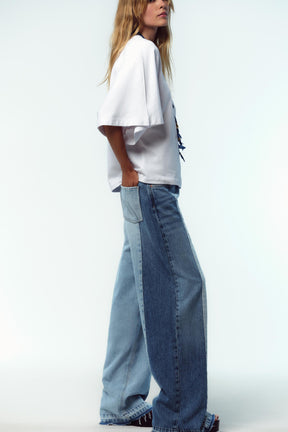 Gewaschenes Kurzarmhemd