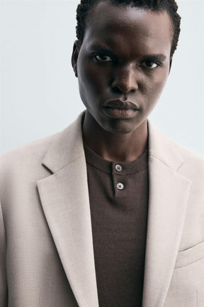 SLIM FIT SUIT BLAZER - Image 6