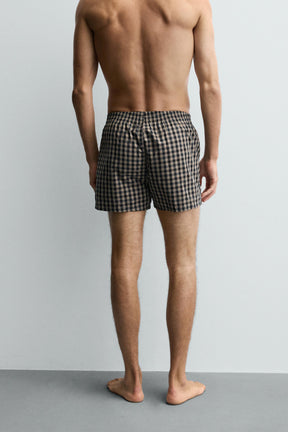 LIMITED EDITION CHECK POPLIN BOXERS - Image 3
