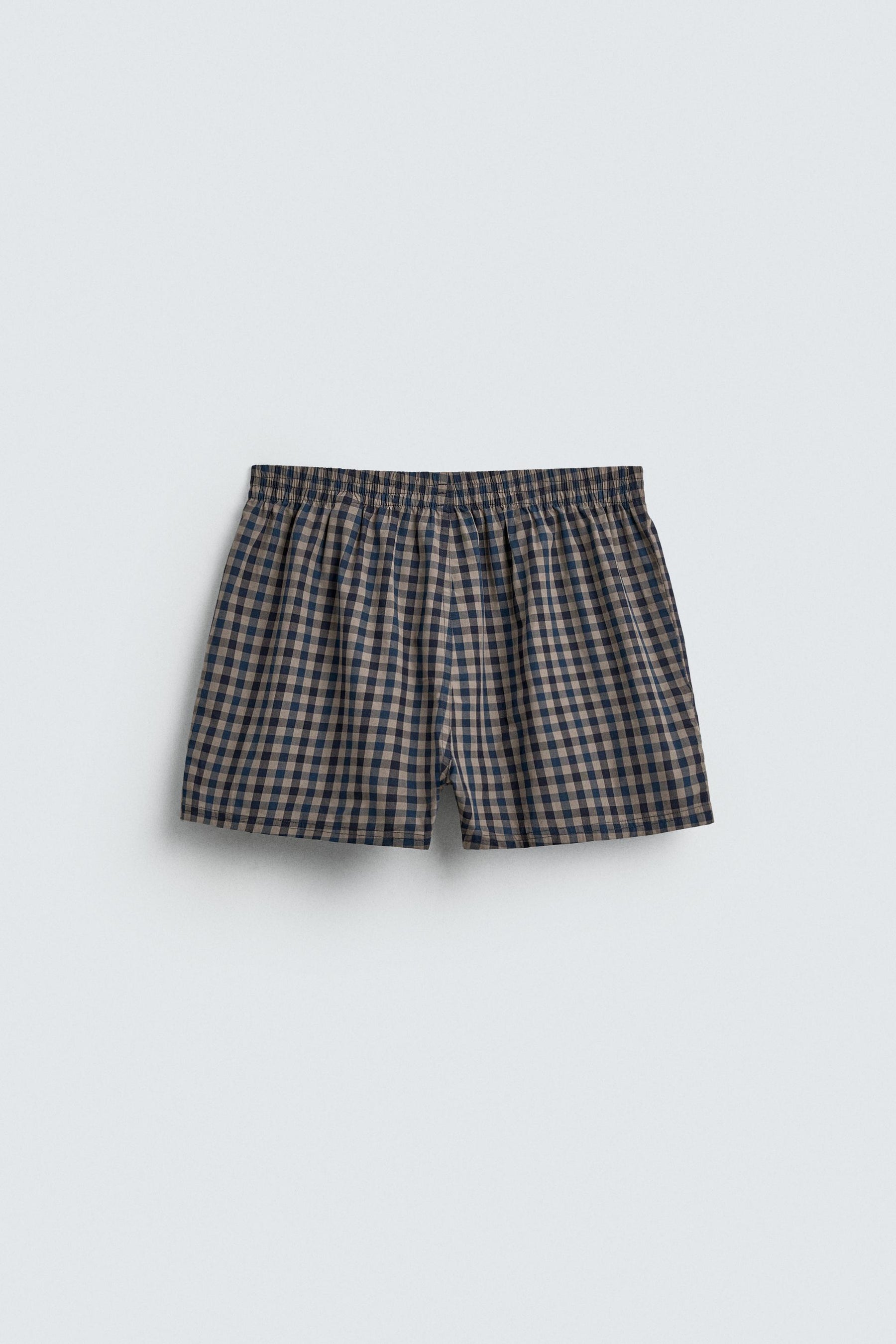 LIMITED EDITION CHECK POPLIN BOXERS - Image 5