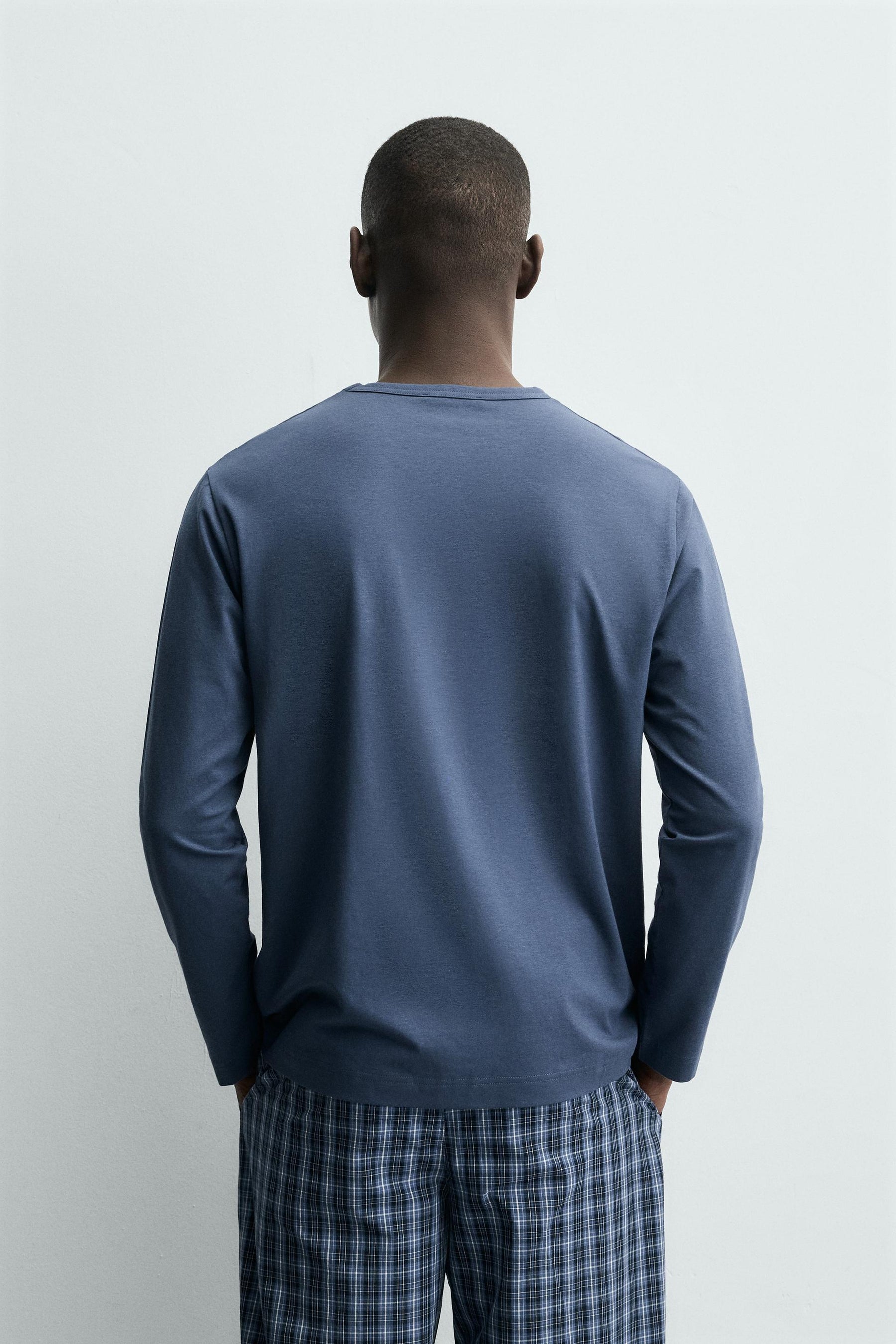 CHECKED COMBINED PYJAMA SET - Image 3