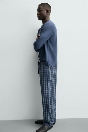 CHECKED COMBINED PYJAMA SET - Image 6