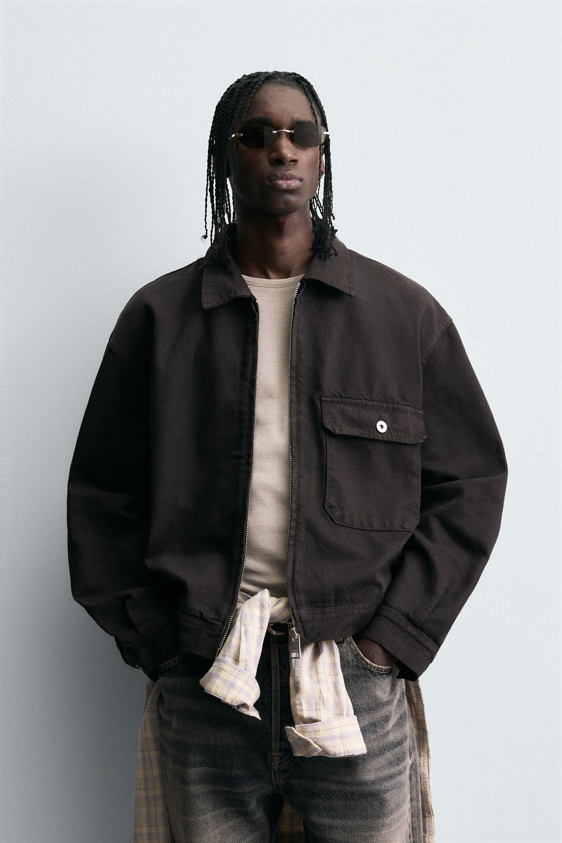 RELAXED FIT DENIM JACKET - Image 2