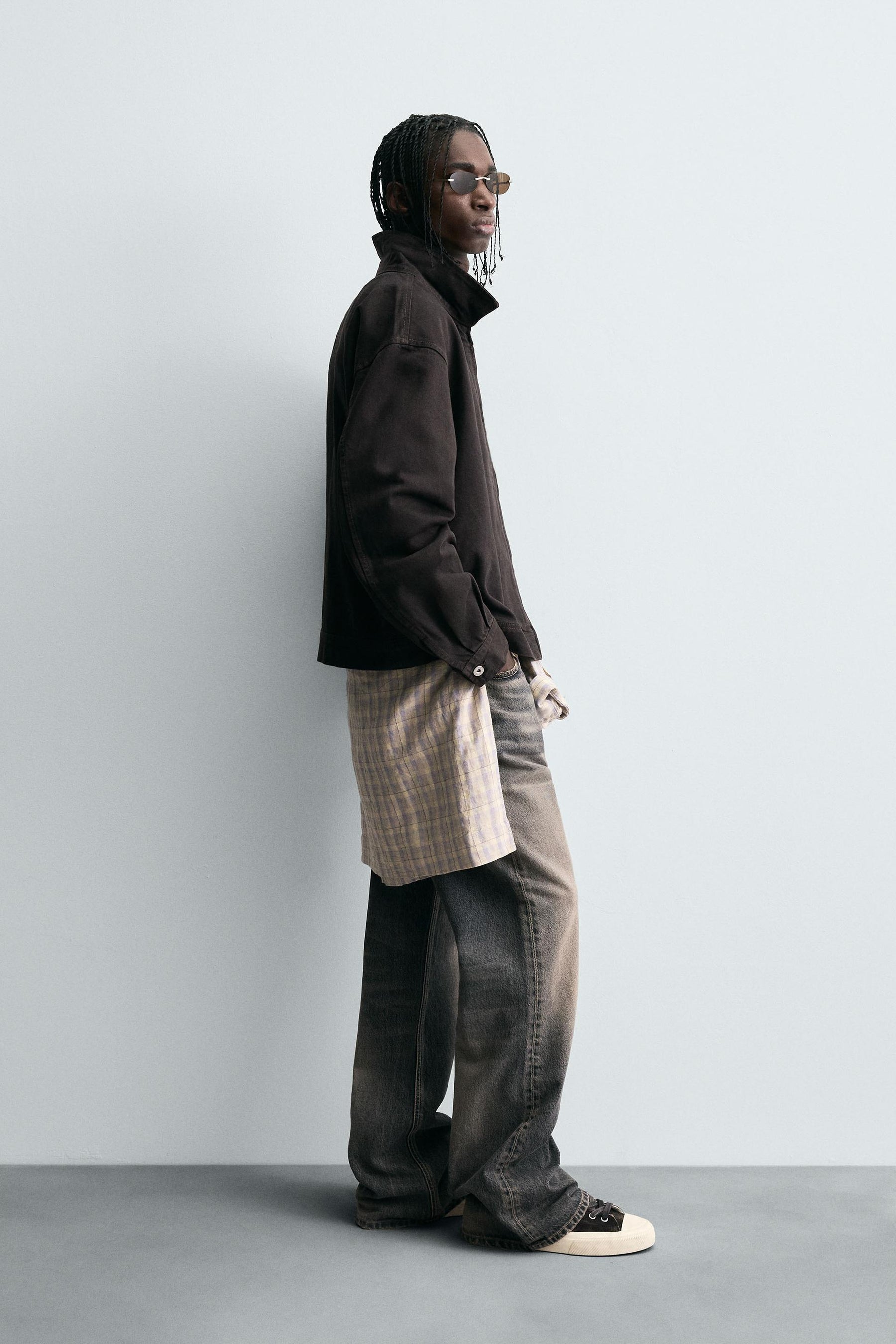 RELAXED FIT DENIM JACKET - Image 4