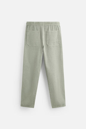 COTTON - LINEN TROUSERS - Image 7