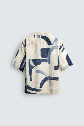 ABSTRACT PRINT SHIRT - Image 7