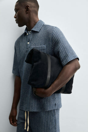 TEXTURED POLO SHIRT - Image 6