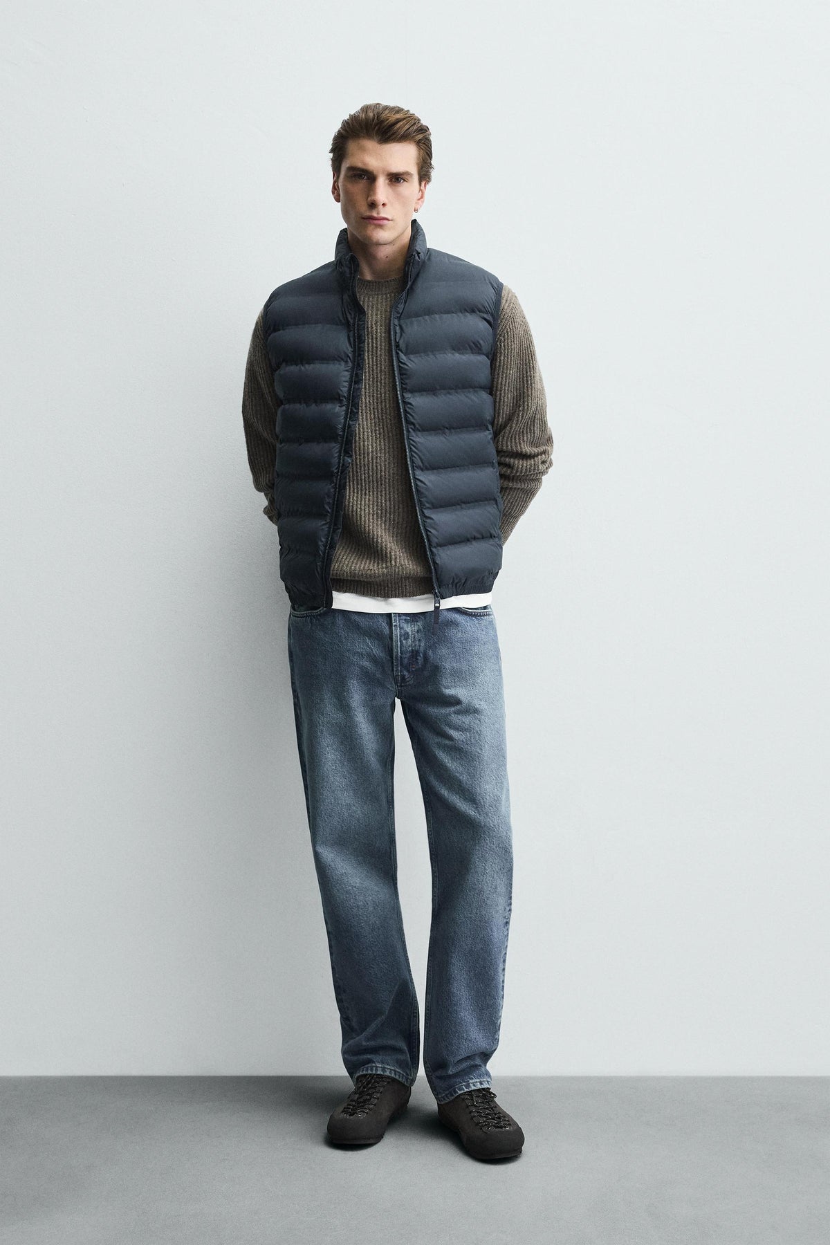 Leichte wattierte Weste