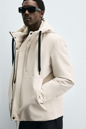 TECHNICAL HOODED JACKET - Image 5