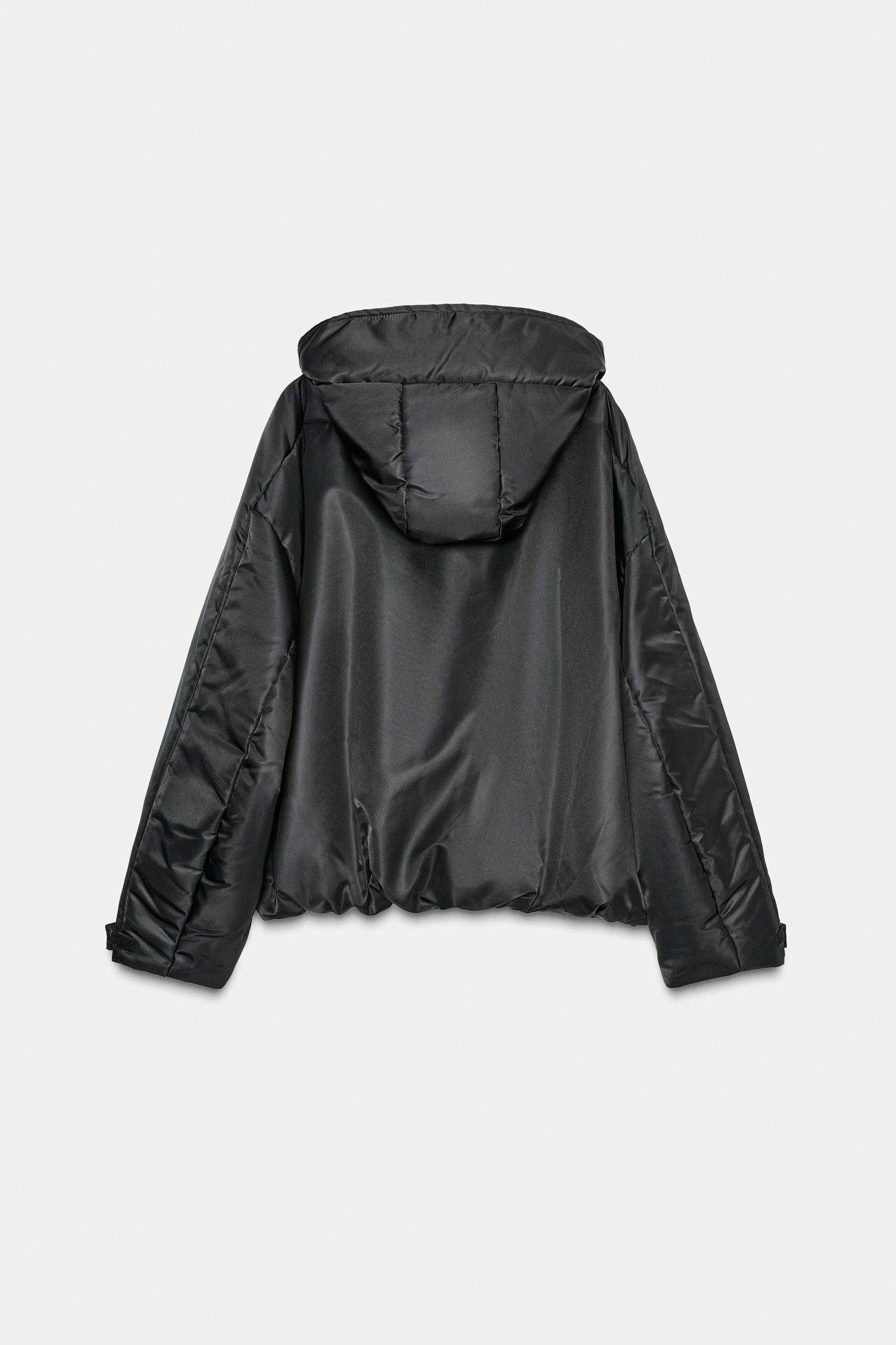 Puffer jacket with hoodie - Image 6