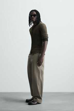 WASHED RIB CARDIGAN - Image 4