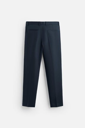 100% LINEN PLEATED TROUSERS - Image 8