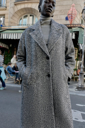 HERRINGBONE COAT - Image 2