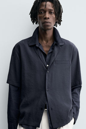 FLOWING RELAXED FIT SHIRT - Image 6