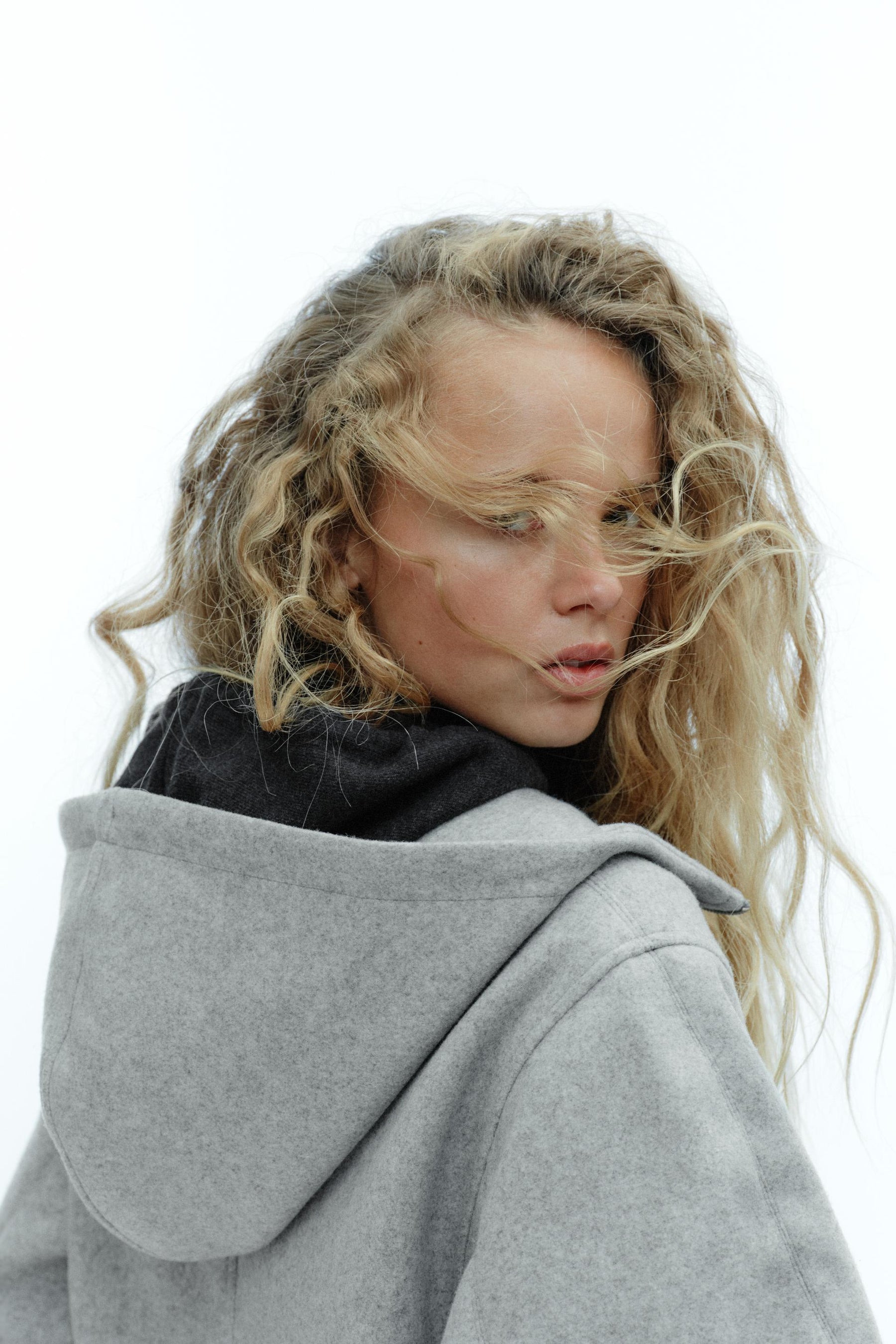 Jacke mit Puffärmeln