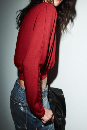 Weicher Langarmpullover