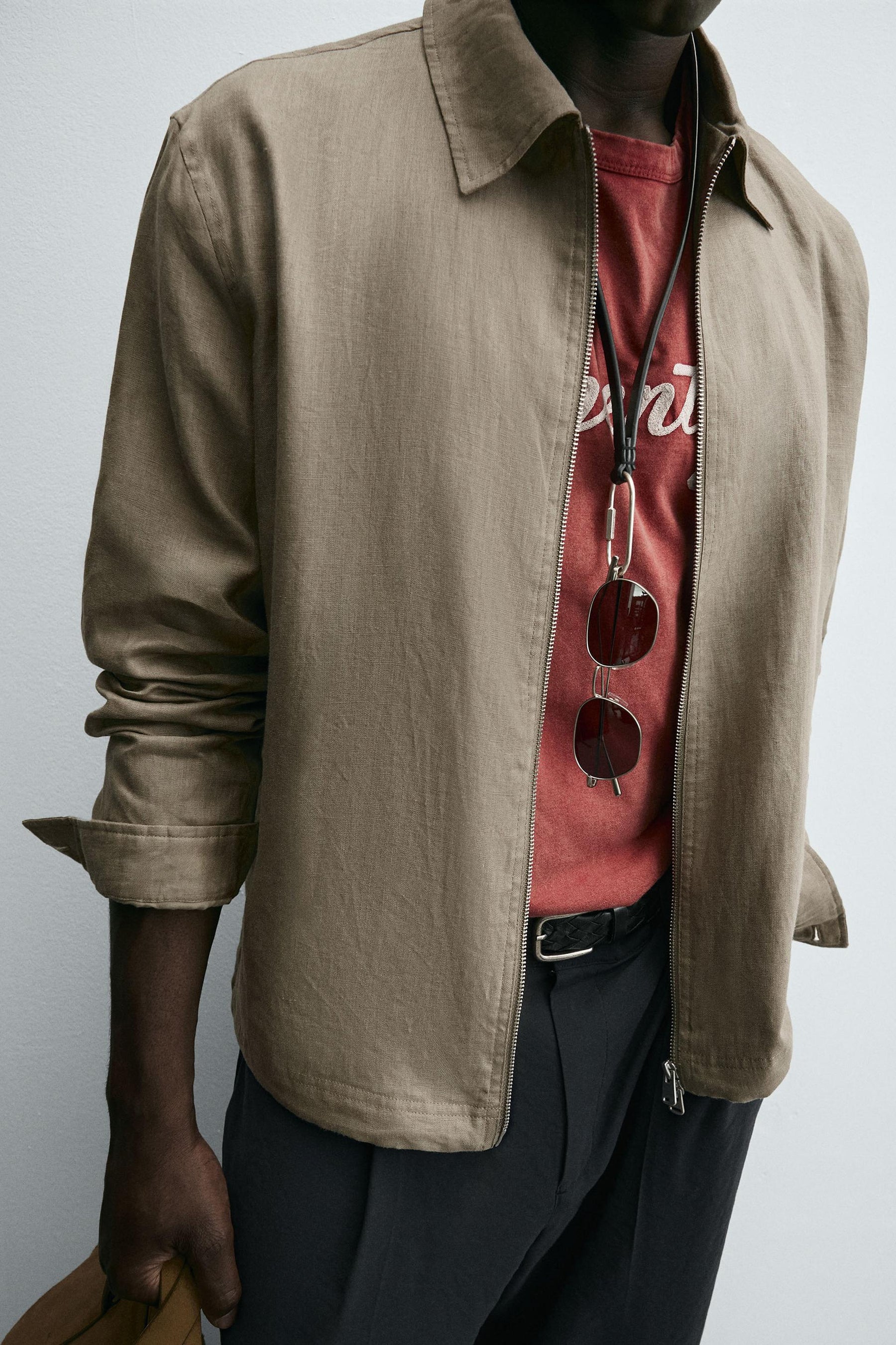 100% LINEN OVERSHIRT - Image 5