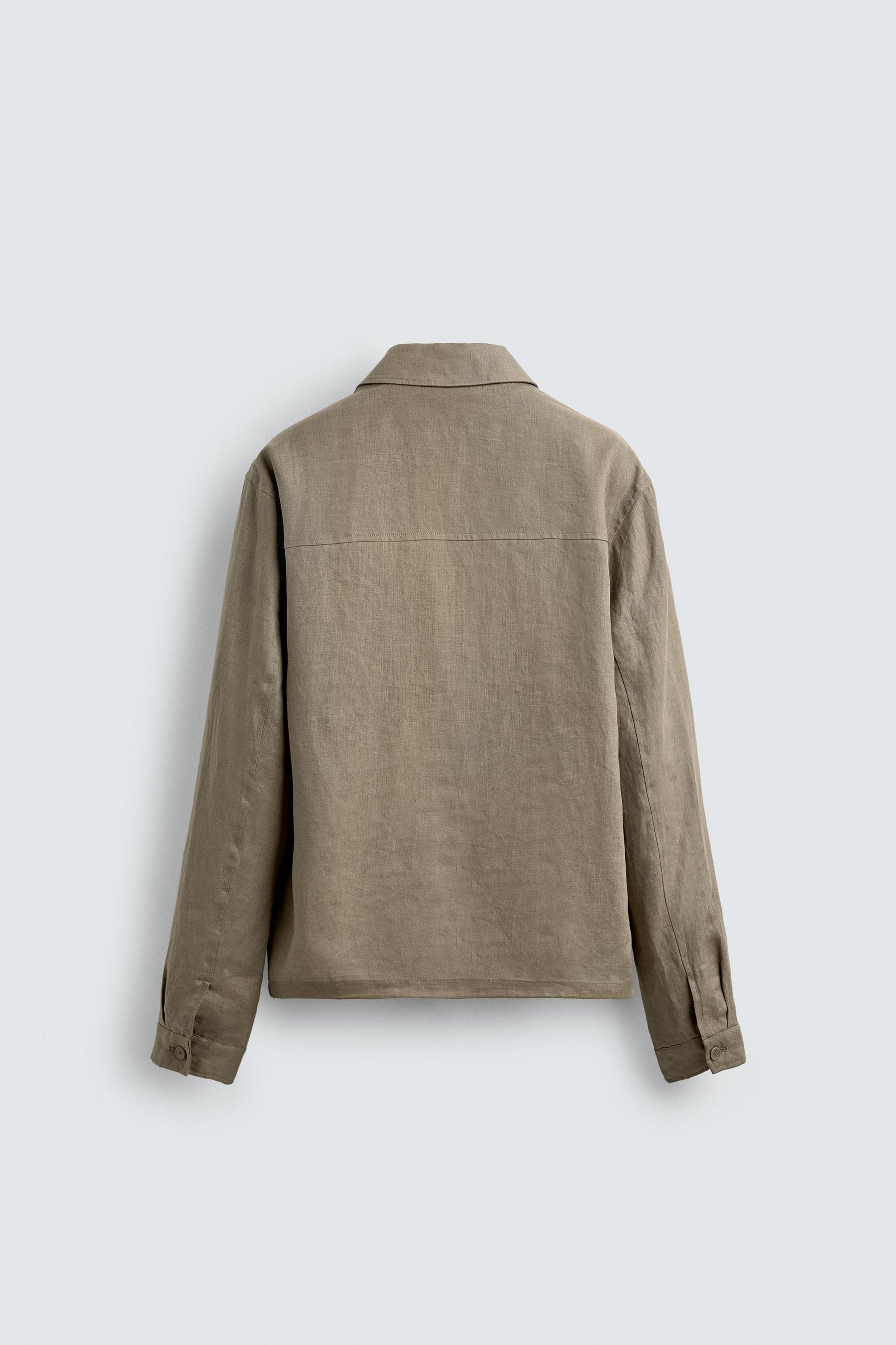 100% LINEN OVERSHIRT - Image 6