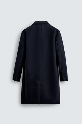 REGULAR FIT WOOL COAT - Image 7