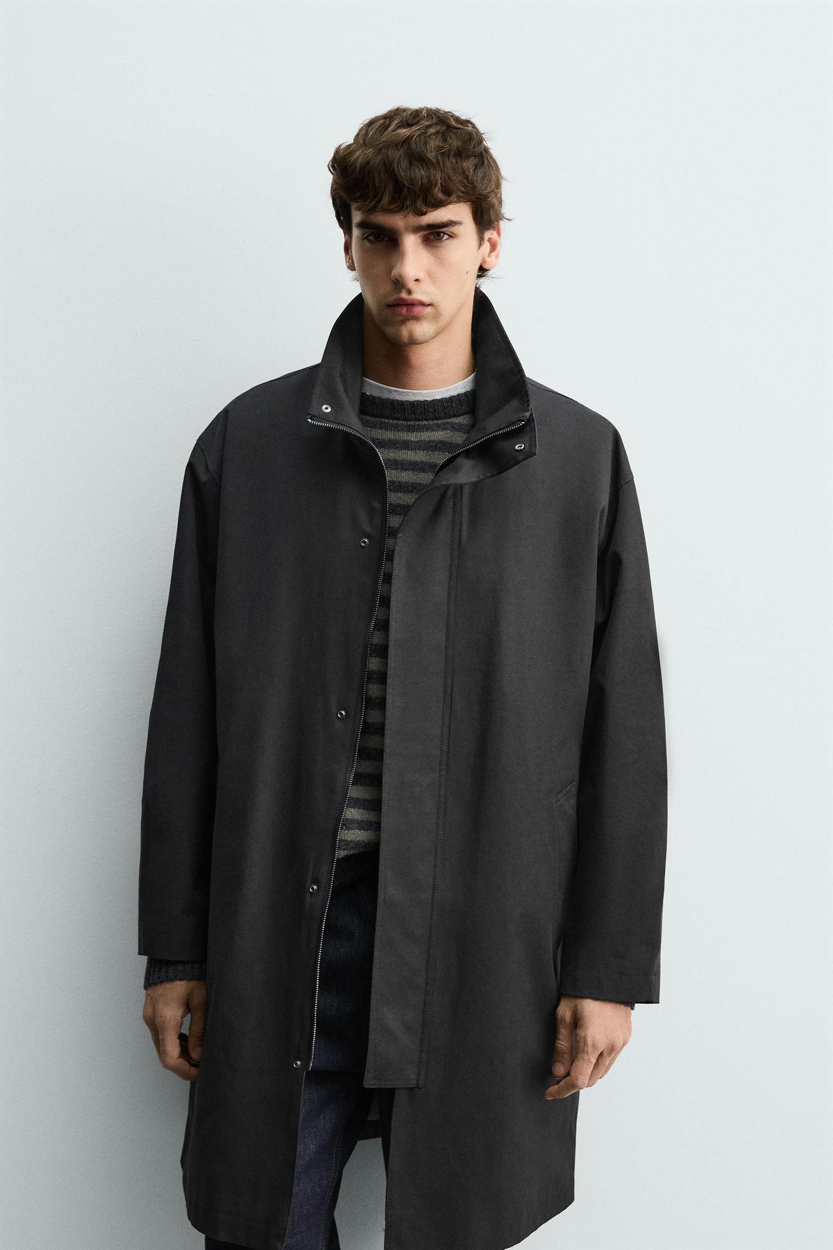 Parka mit lockerer Passform