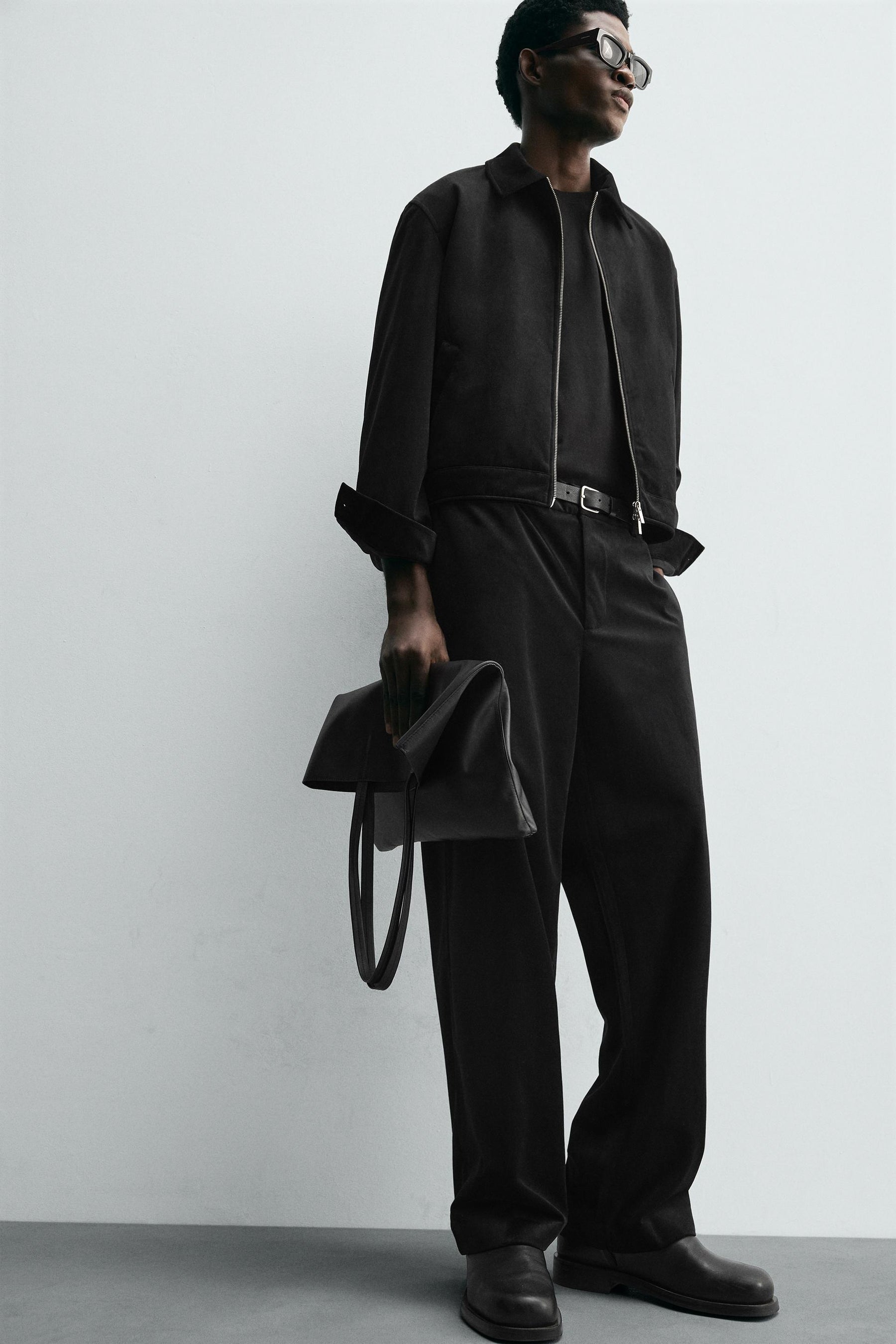 TEXTURED VELVET TROUSERS - Image 5