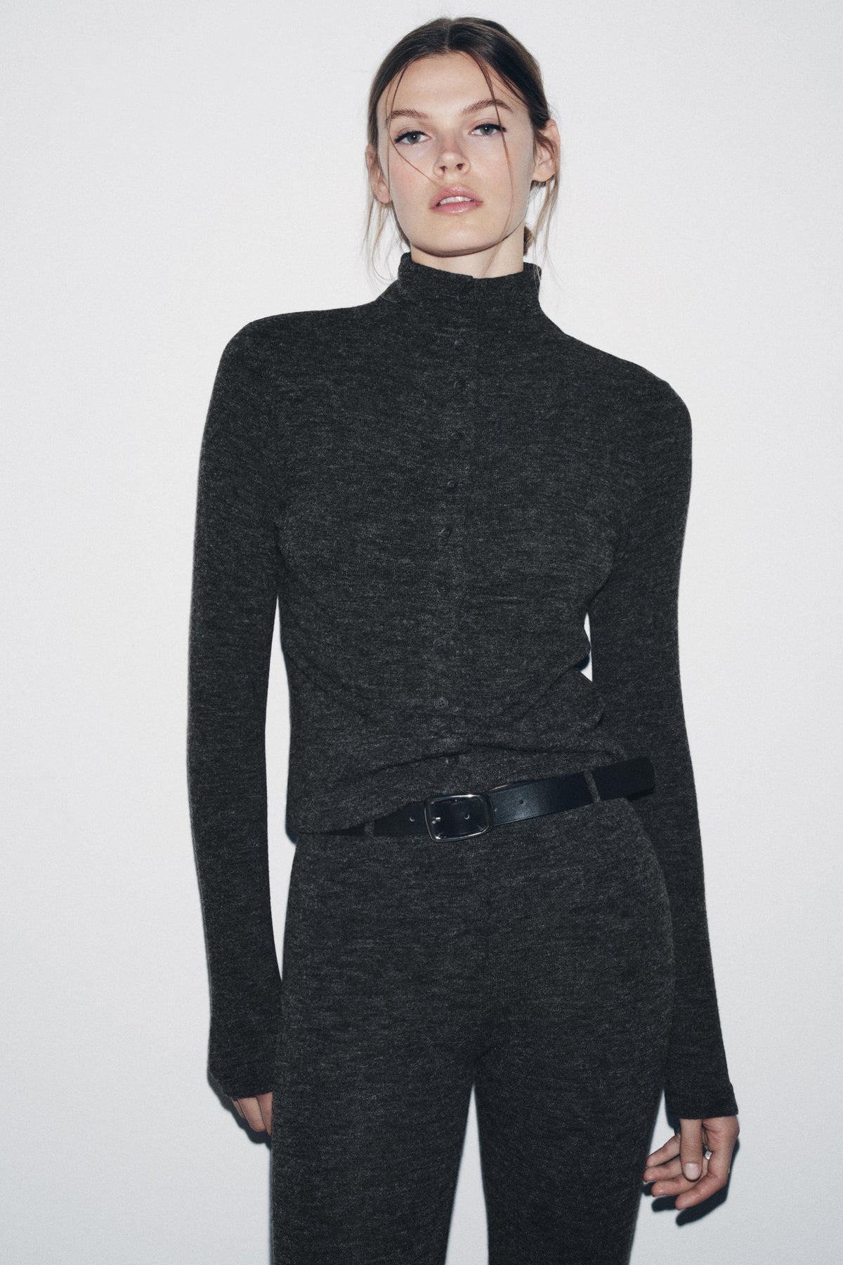 Jacke mit weichem Kragen