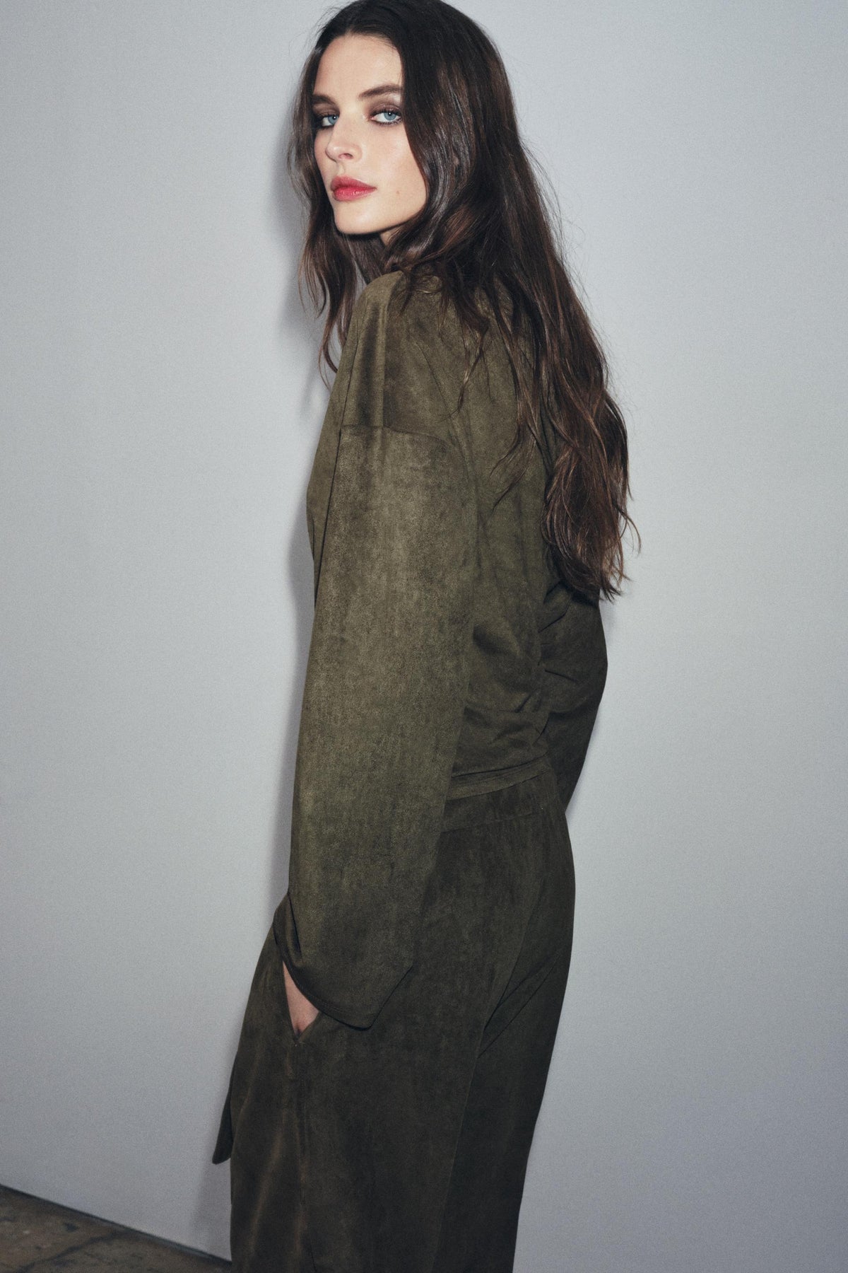 Oberteil aus Kunstwildleder