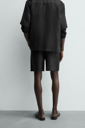 Lässige Leinenshorts