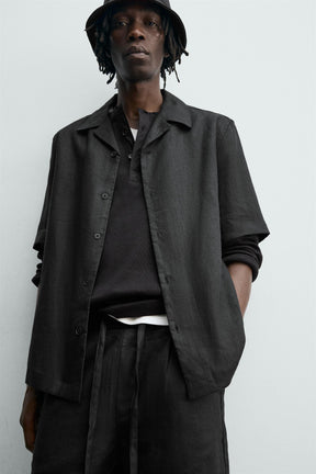 Lässiges Leinenhemd