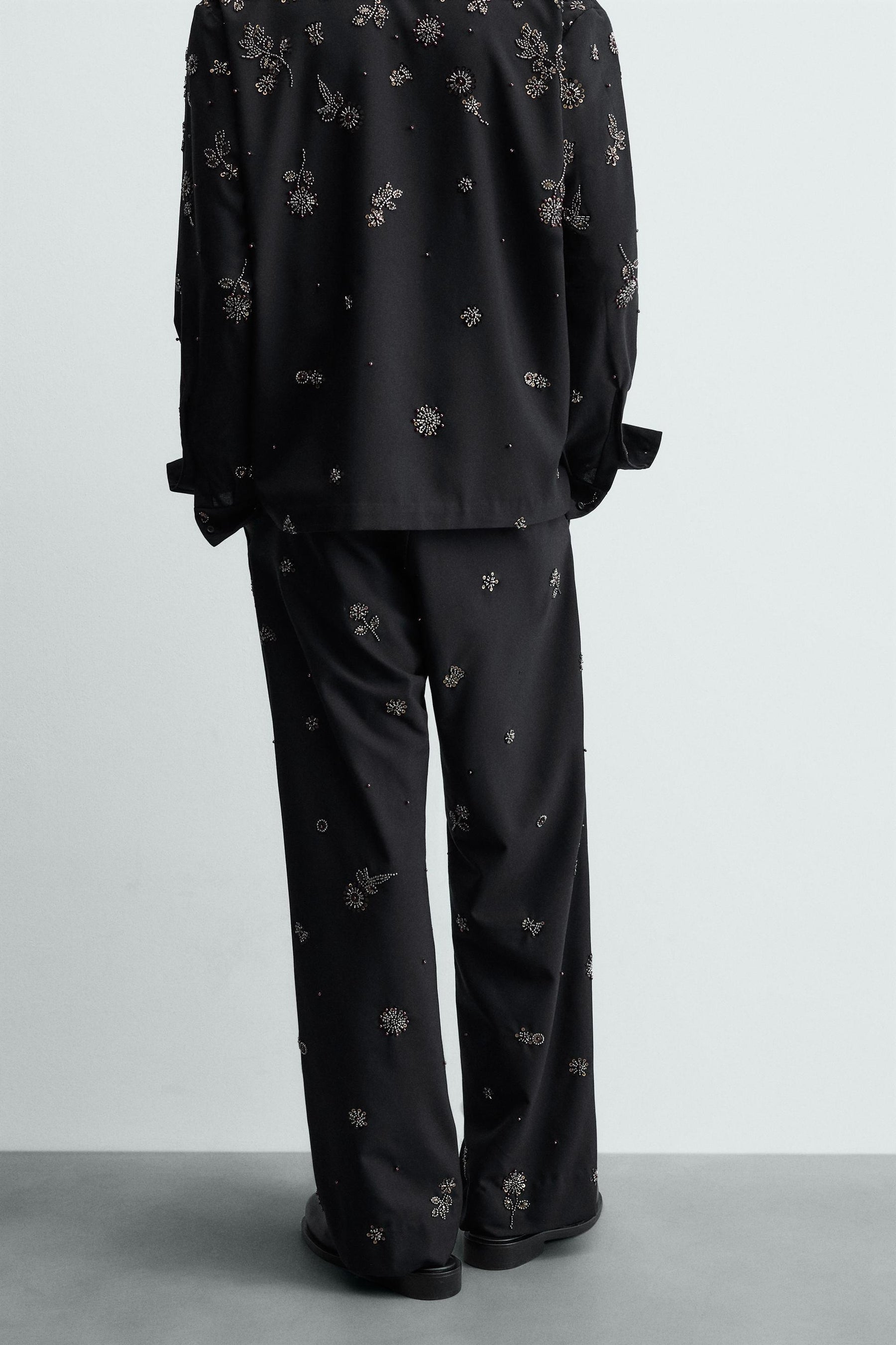 Pailletten-Freizeithose