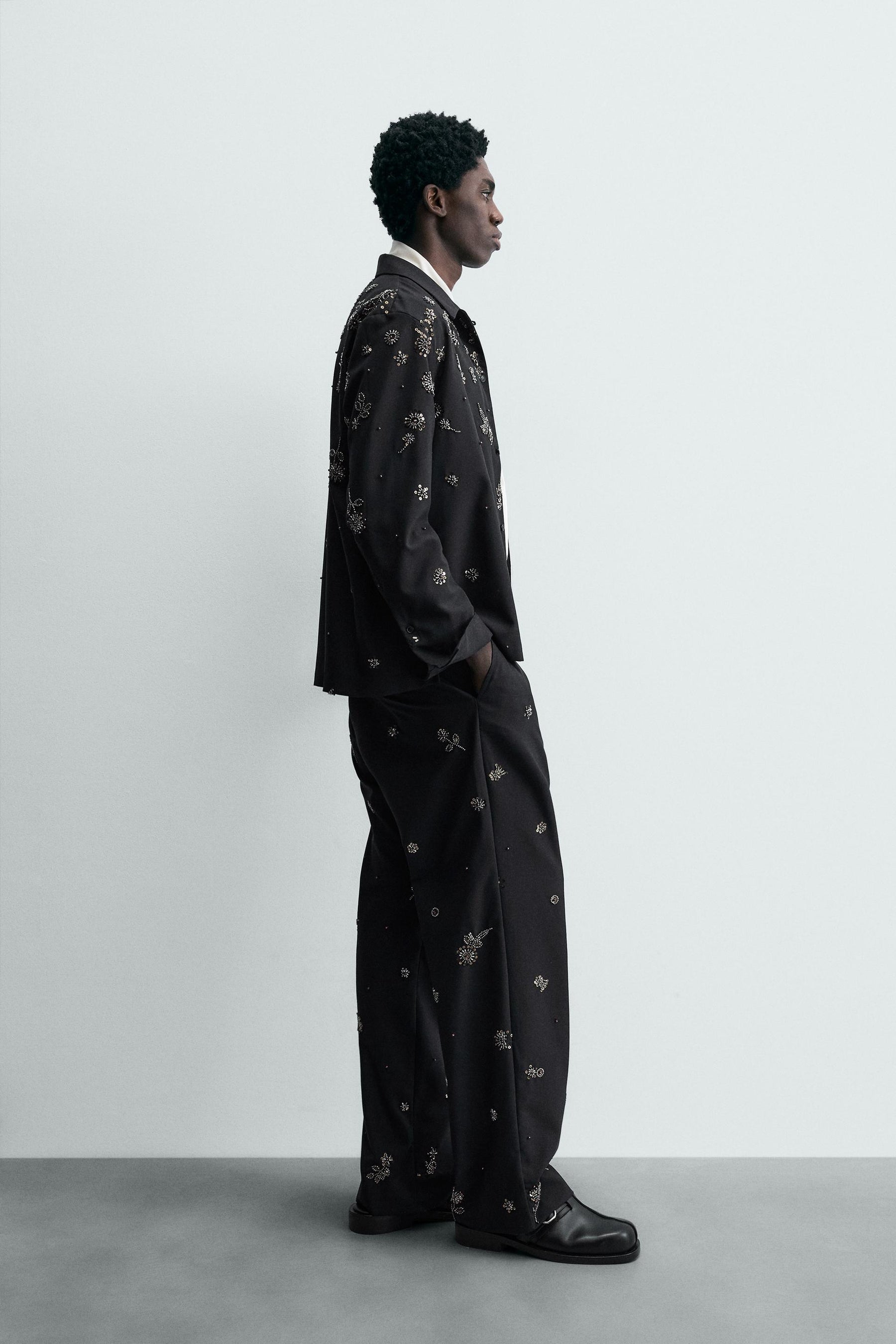 Pailletten-Freizeithose