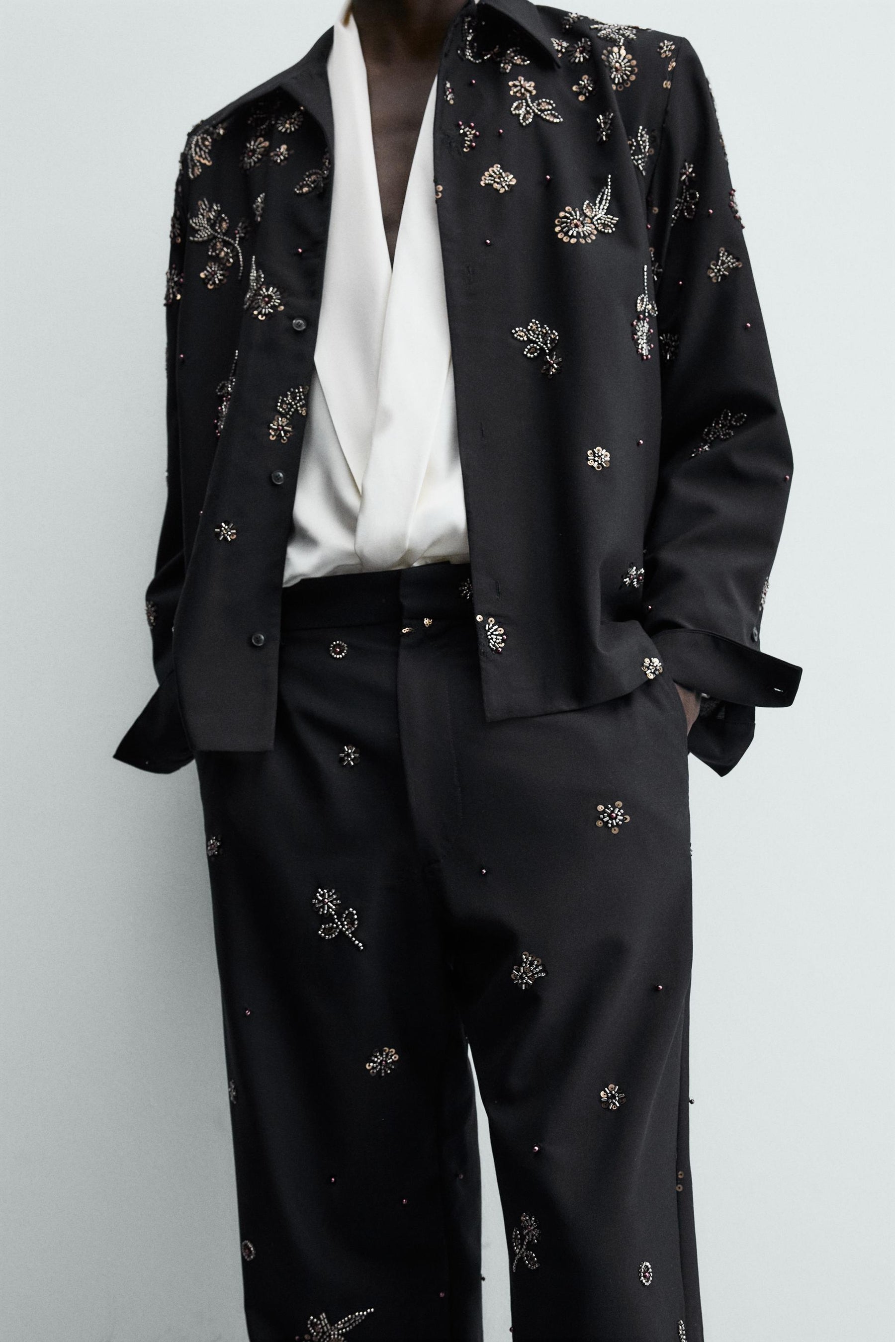 Pailletten-Freizeithose