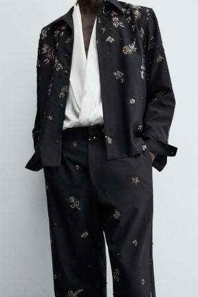 Pailletten-Freizeithose