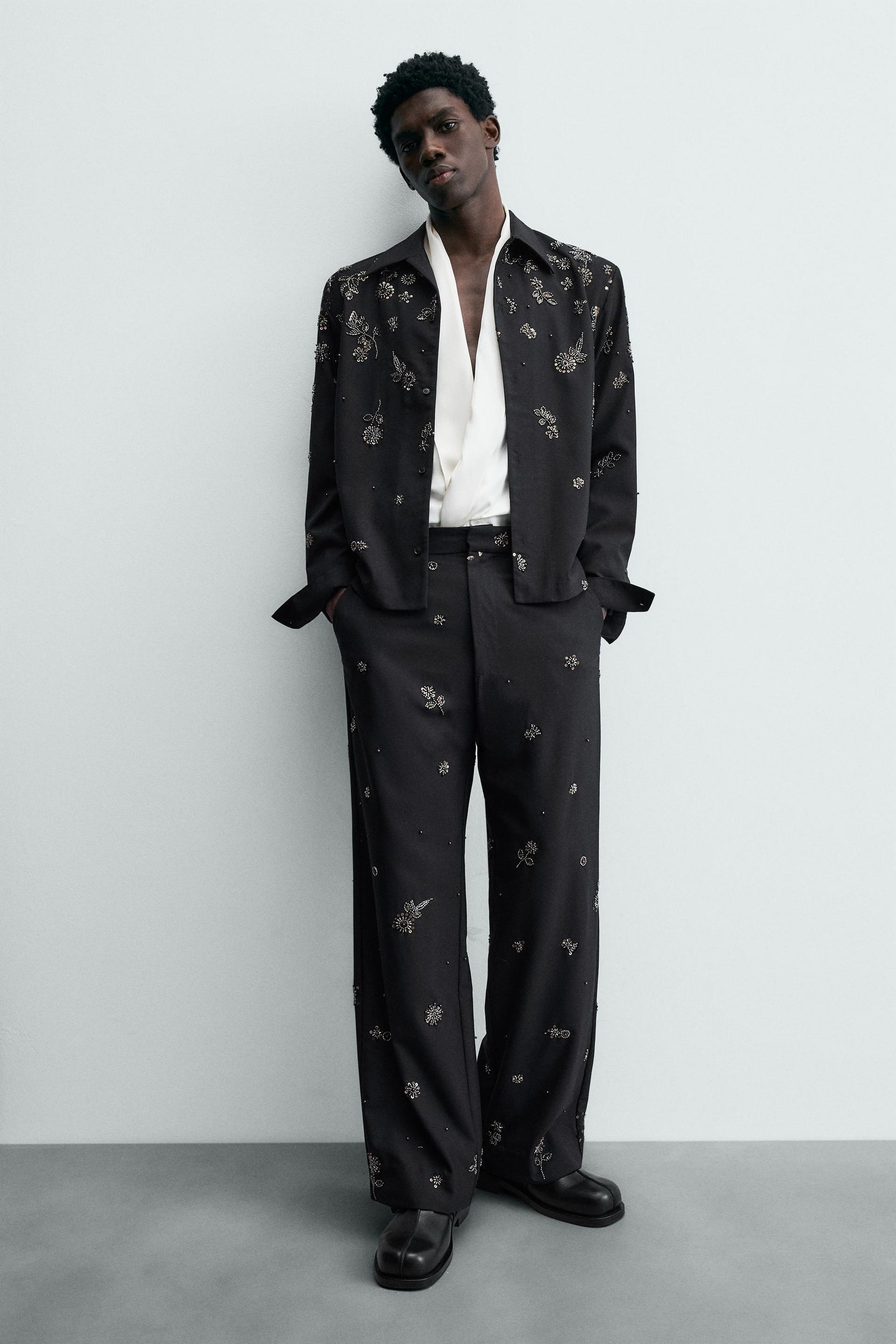 Pailletten-Freizeithose