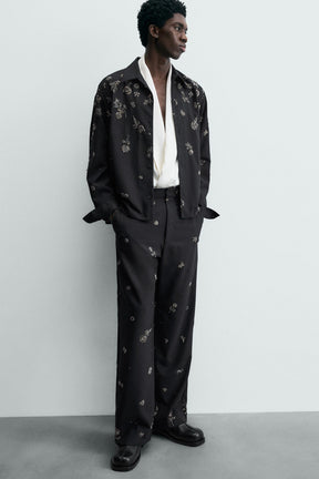 Pailletten-Flow-Shirt