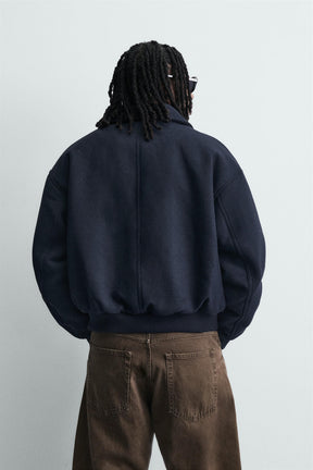 Filzgefütterte Kurzjacke