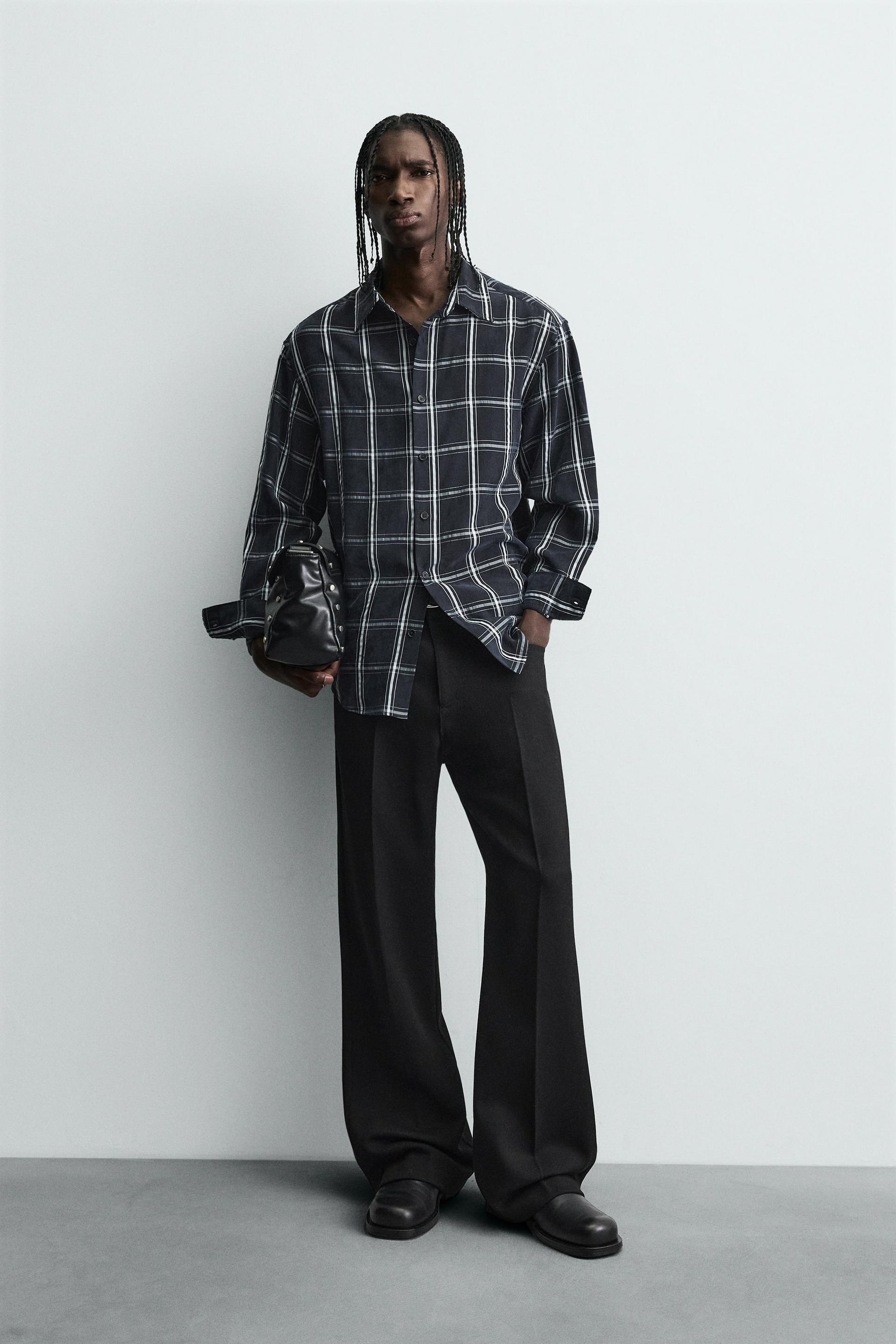 FLOWING CHECK SHIRT - Image 1