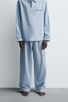 JACQUARD PYJAMA BOTTOMS - Image 2