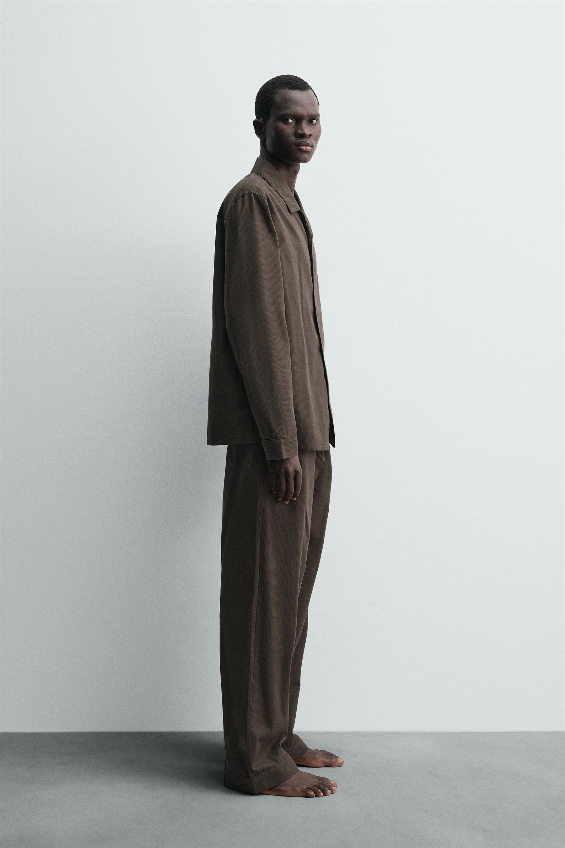 JACQUARD PYJAMA BOTTOMS - Image 4