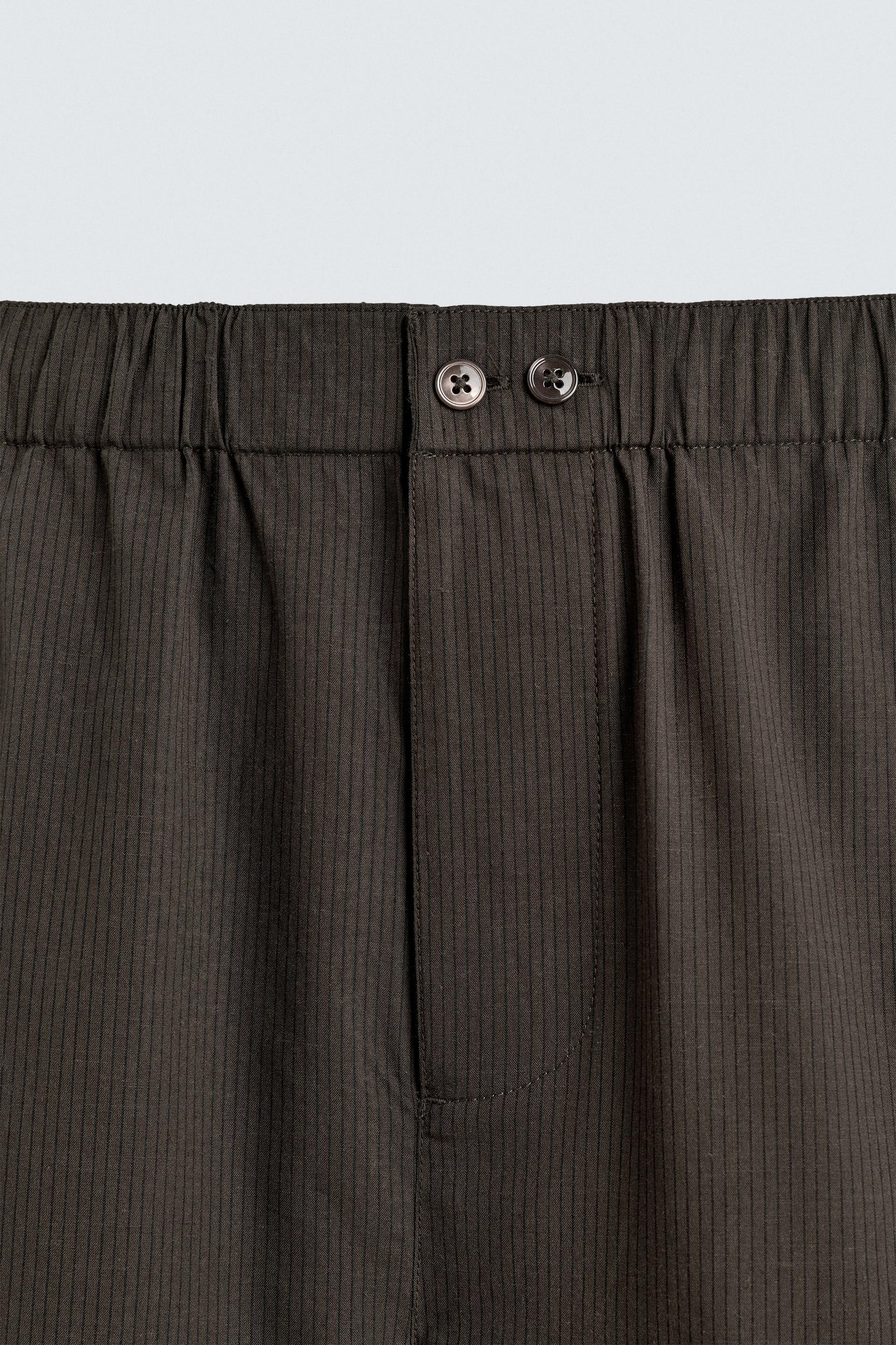 JACQUARD PYJAMA BOTTOMS - Image 8