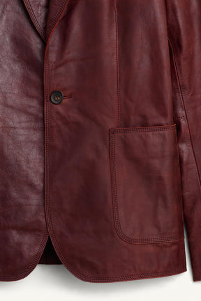 LIMITED EDITION LEATHER SUIT BLAZER - Image 7