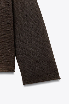 Rustikaler Strickpullover