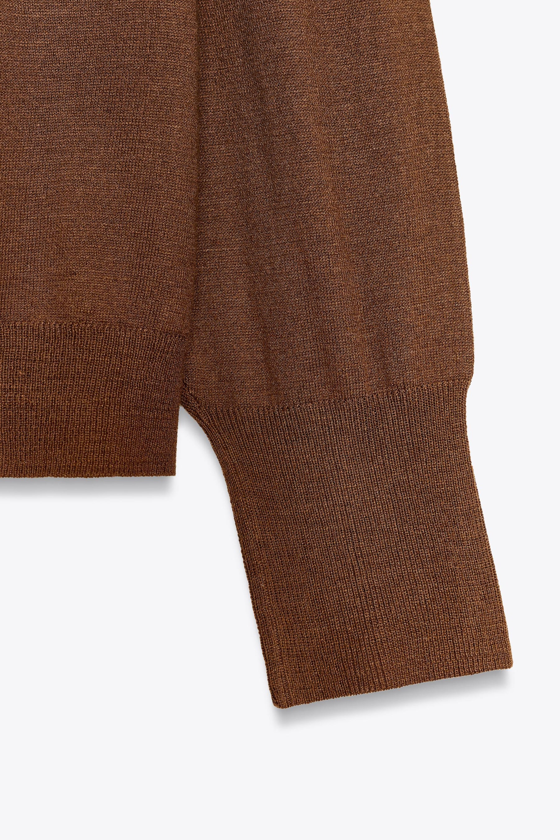 Strickpullover mit Schleife