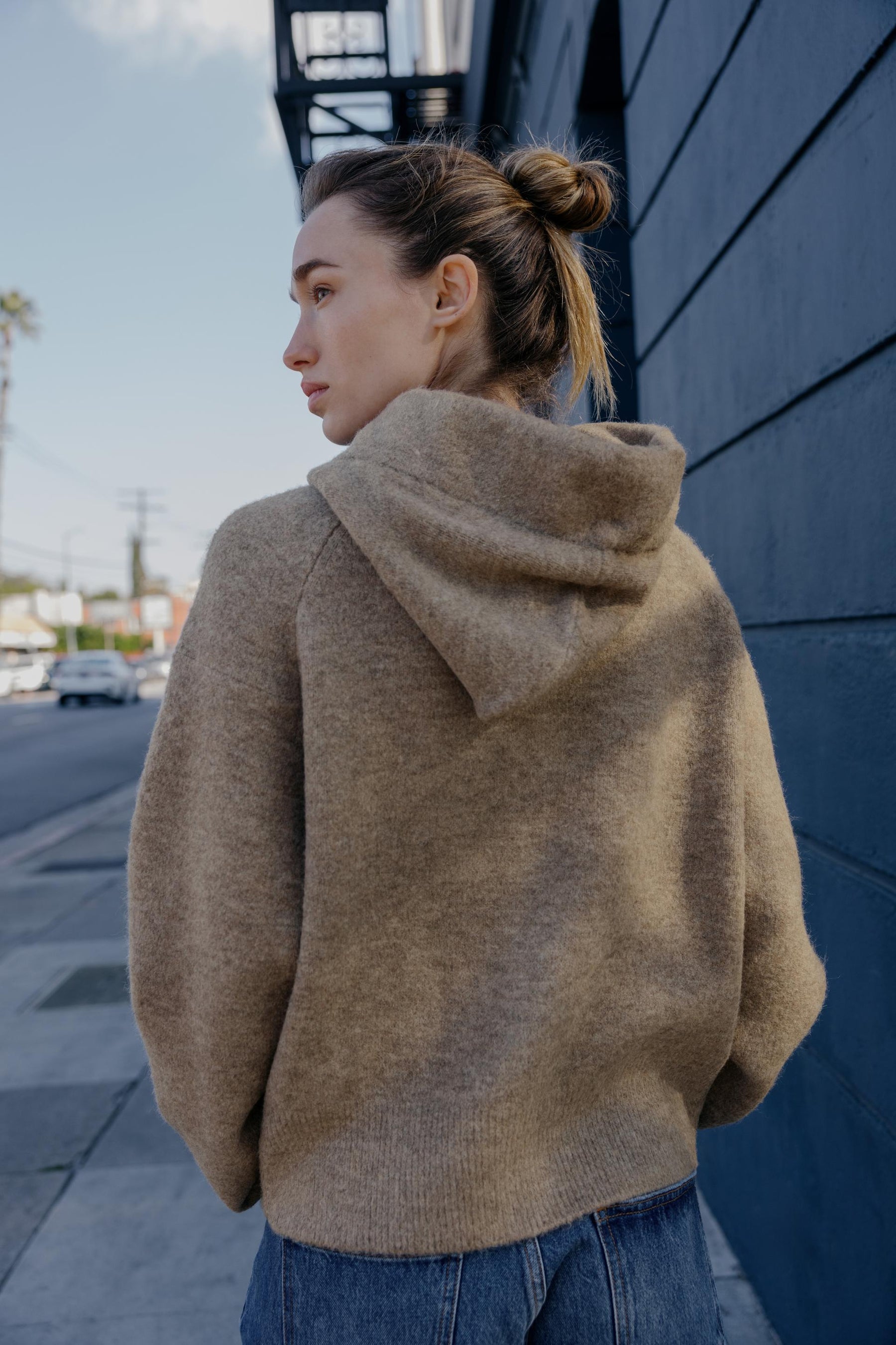 Strickjacke mit Schleifendetails